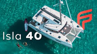 Isla 40 an ideal sailing catamaran for family cruising [upl. by Arocahs29]