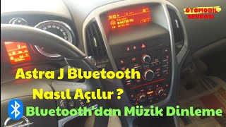 Opel Astra J Bluetooth Açma [upl. by Francesca114]