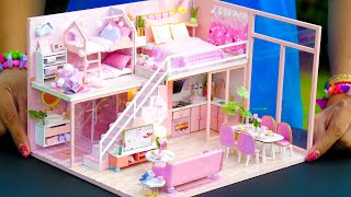 5 DIY Miniature Dollhouse Rooms for Girl [upl. by Mohammad]