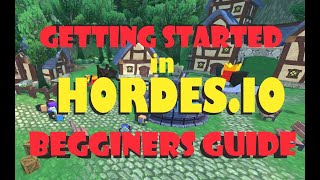 Hordesio beginners guide and getting started [upl. by Aihtniroc]