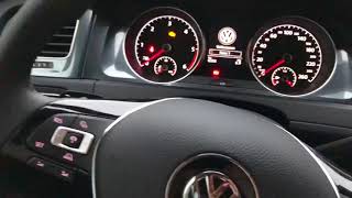 VW Golf 7 16 TDI cold start [upl. by Weigle]