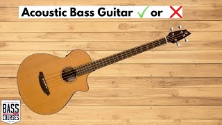 Acoustic Bass Guitar What Does It Sound Like amp When Would You Use One [upl. by Bertle]