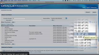 Oracle Training  Navigating in Oracle EBusiness Suite R12 [upl. by Geibel]