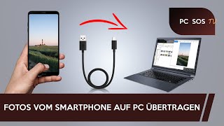 Fotos vom Smartphone auf PC übertragen  PC SOS TV [upl. by Gaultiero861]