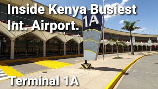 Nairobi Jomo Kenyatta International Airport Experience  JKIA  Terminal 1A  Kenya  2021 [upl. by Ferrell]