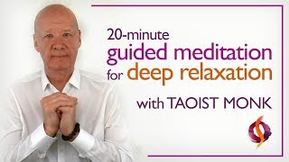 Simple Guided Meditation  Deep Relaxation with Taoist Monk  Wu Wei Wisdom [upl. by Martz]