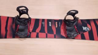 How To Set Up Your Snowboard Bindings  Whitelines Snowboarding [upl. by Daveda356]