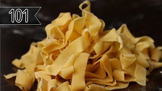 Cómo hacer pasta desde cero  Bien Tasty [upl. by Inilahs577]