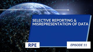 Selective Reporting amp Misrepresentation of Data  Episode 11  Research Ethics [upl. by Eneiluj330]