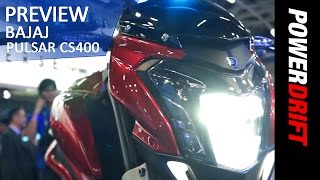 Bajaj Pulsar CS400 Dominar 400  Preview  PowerDrift [upl. by Arayc]