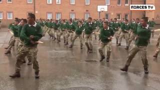 Kukri Training With British Army Gurkha Recruits  Forces TV [upl. by Dina819]