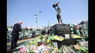 Rangers pay tribute to Celtic legend Billy McNeill [upl. by Kozloski]