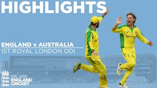 England v Australia Highlights  Billings Hits Maiden Ton In Tense Chase  1st Royal London ODI 2020 [upl. by Eejan]