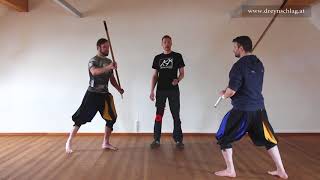 How To Fight With The Quarterstaff 1  Basic Attack [upl. by Amii186]