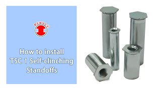 TSC 1 Selfclinching Standoffs  Top screw Metal Corp [upl. by Alvis]