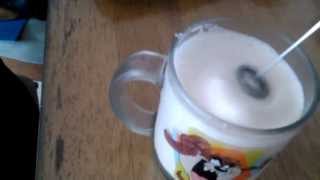 Aerolatte Review Frothing Cold Milk In Under 1 Minute [upl. by Janessa]