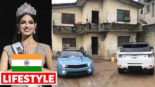 Miss Universe 2021 Harnaaz Kaur Sandhu Lifestyle Boyfriend Biography Income House Age ampNetWOrth [upl. by Carlen]