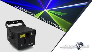 Laserworld CS2000RGB FX Show Laser Light  Laserworld Club Series [upl. by Koh]